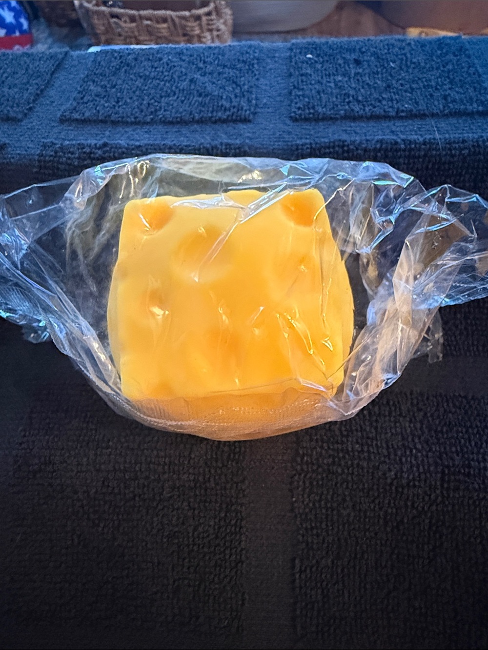 Squishy Block Cheese, sensory toy